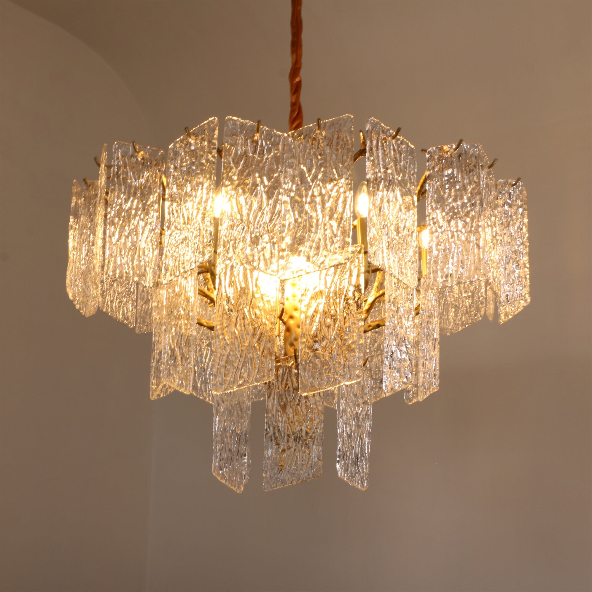 RAVENHURST CRYSTAL TEARDROP LUMINAIRE