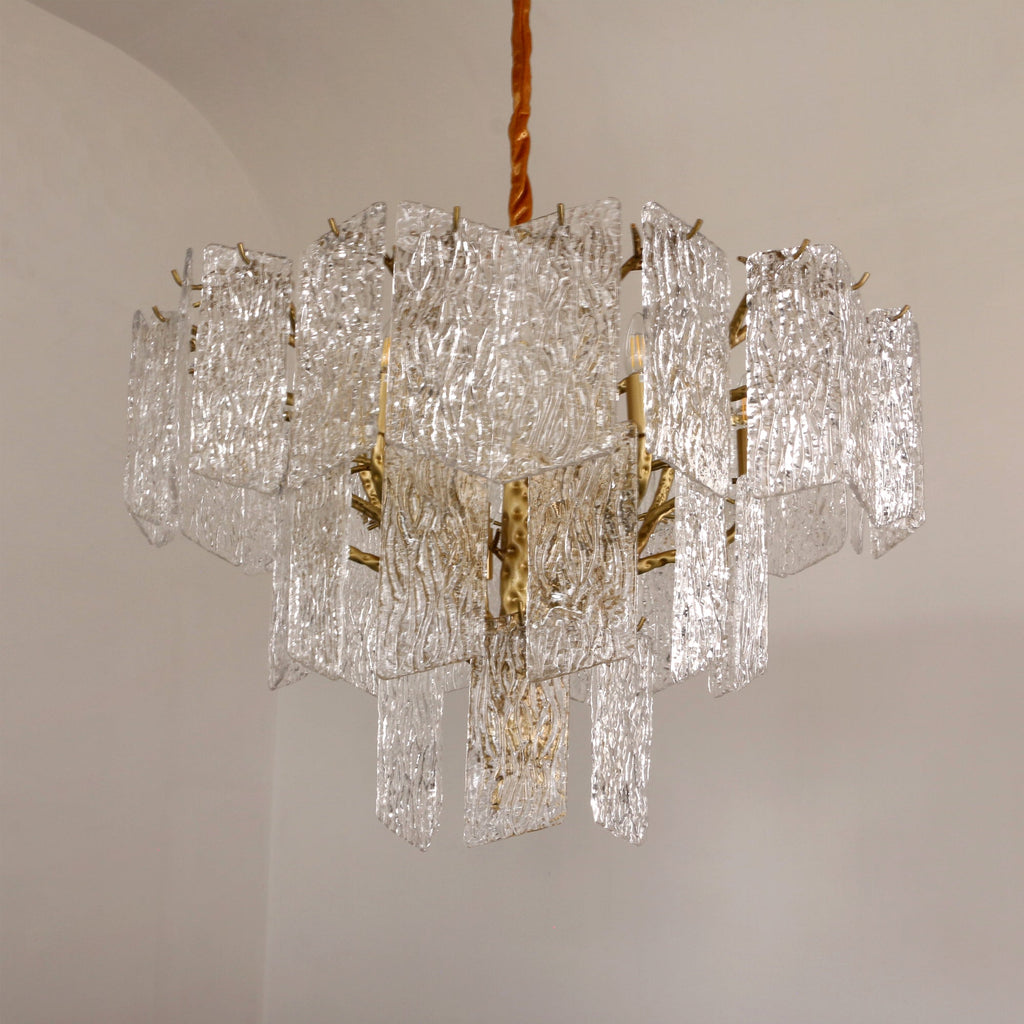RAVENHURST CRYSTAL TEARDROP LUMINAIRE