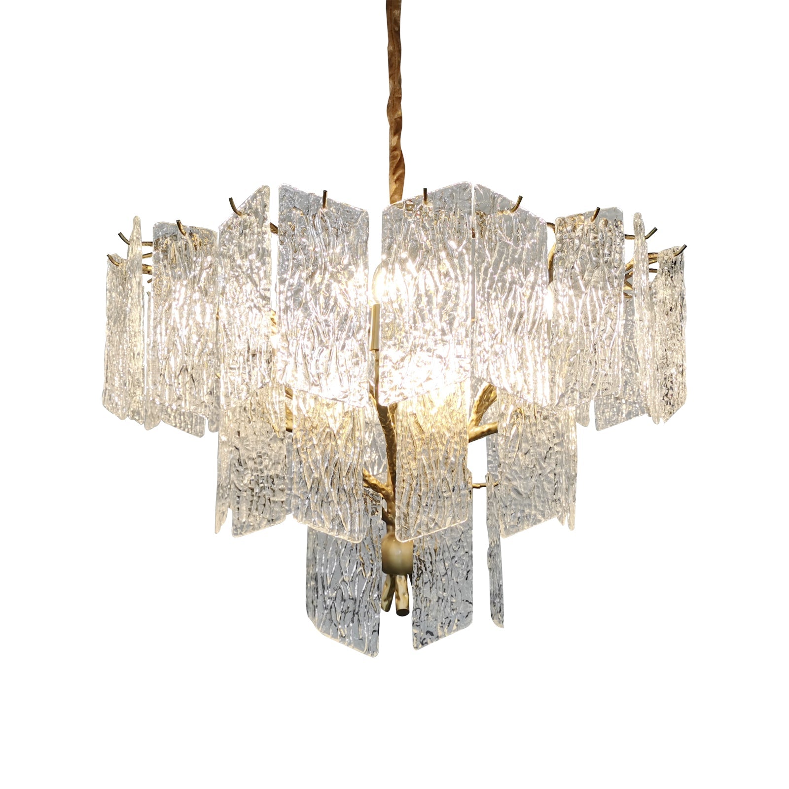 RAVENHURST CRYSTAL TEARDROP LUMINAIRE