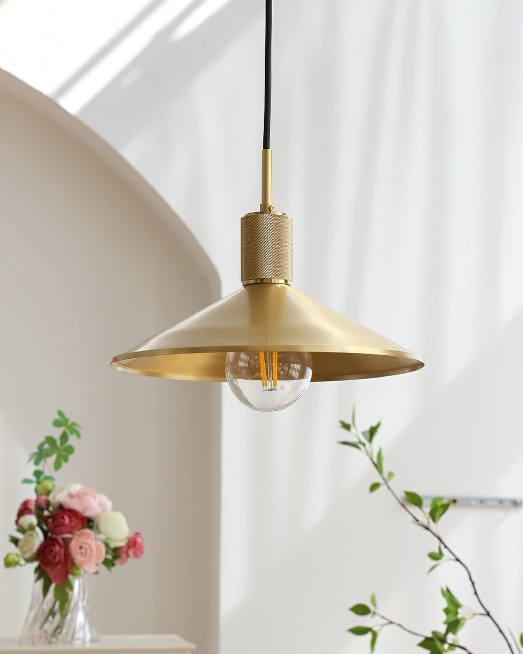 CHARLESTON GLOWING ORB HANGING LIGHT