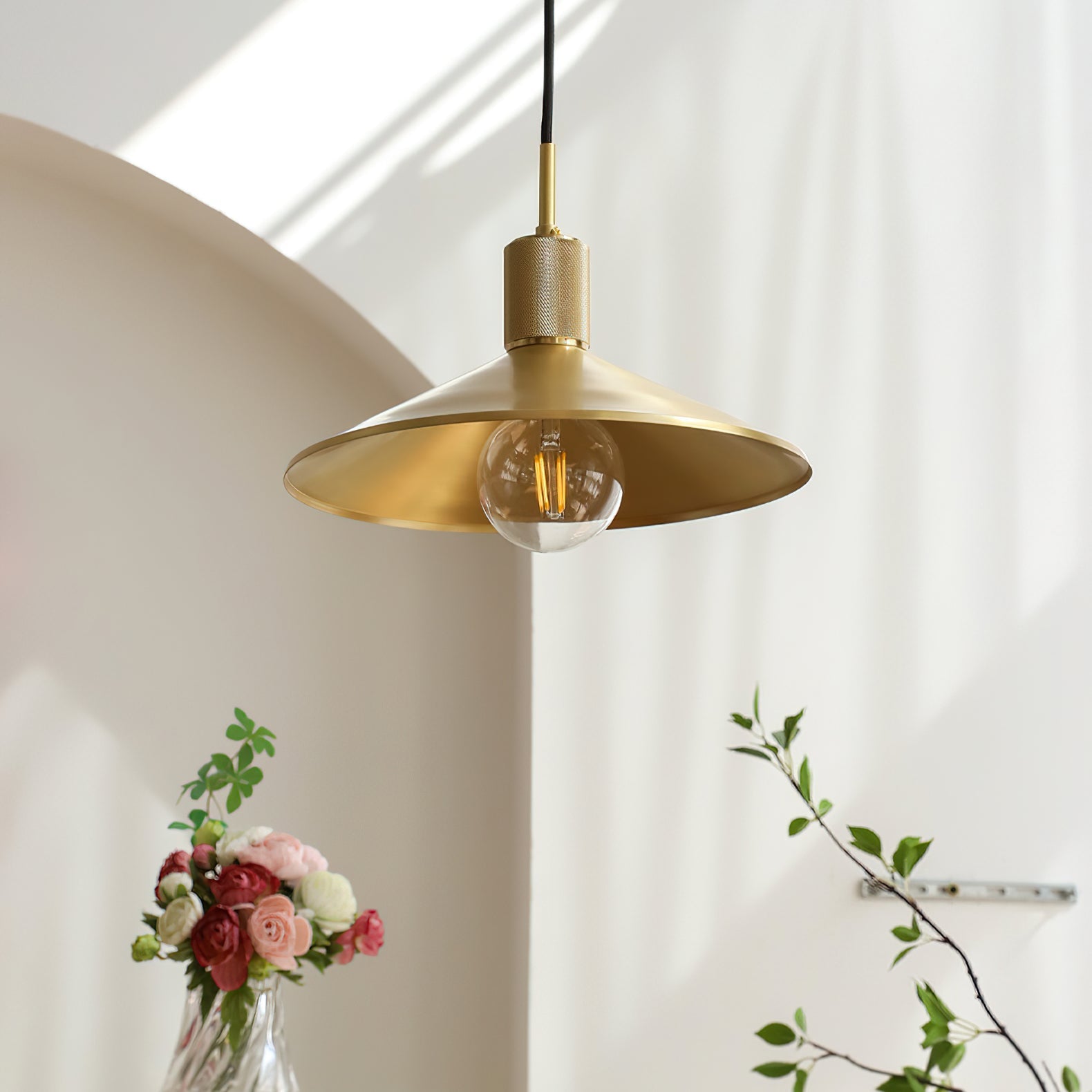 CHARLESTON GLOWING ORB HANGING LIGHT
