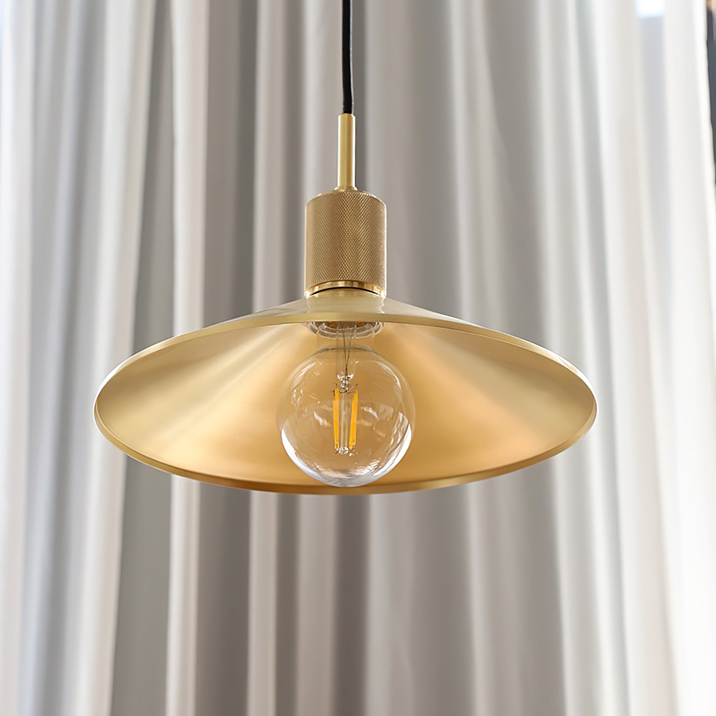 CHARLESTON GLOWING ORB HANGING LIGHT