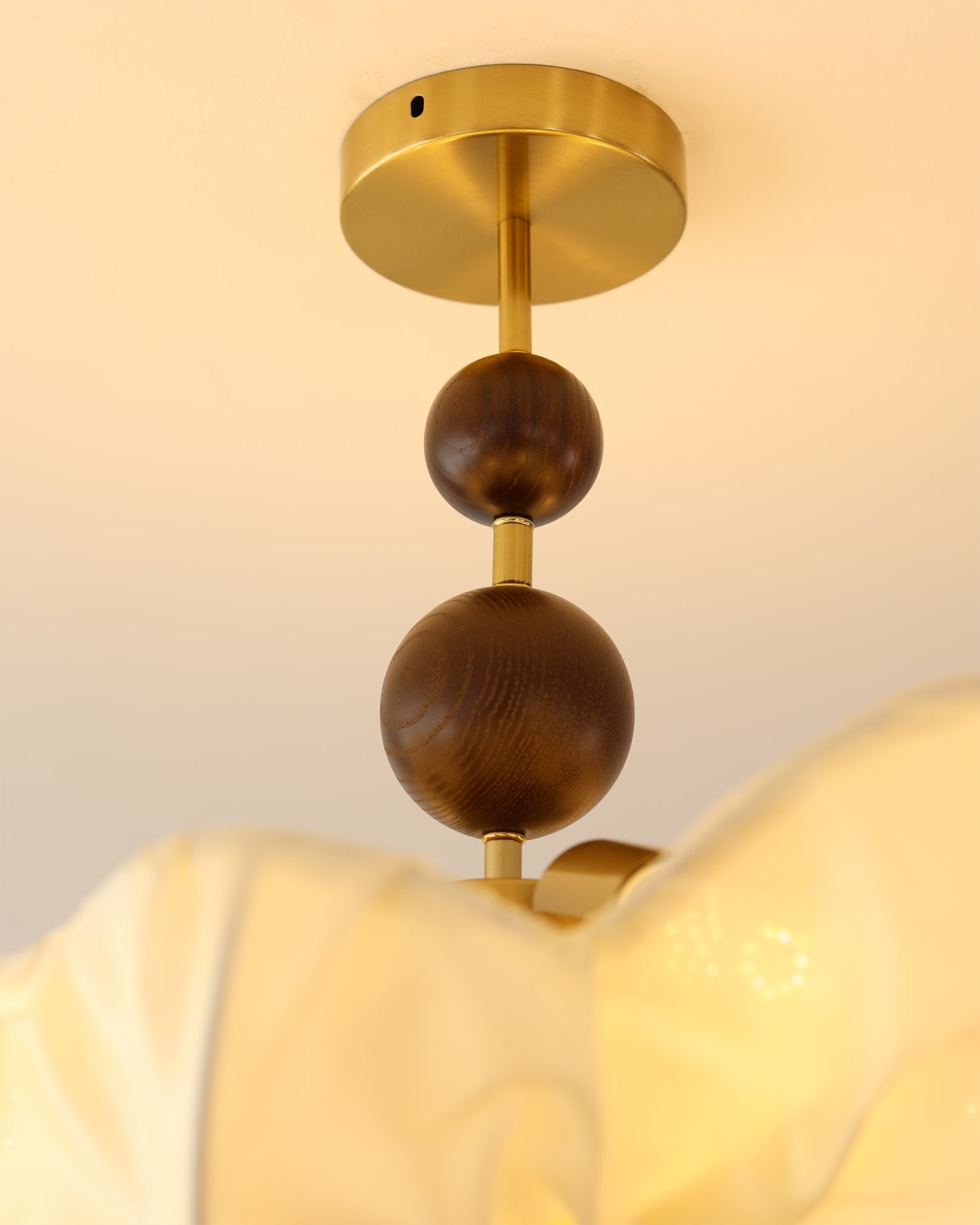 RAVENHURST IRIDESCENT GLASS CEILING LANTERN