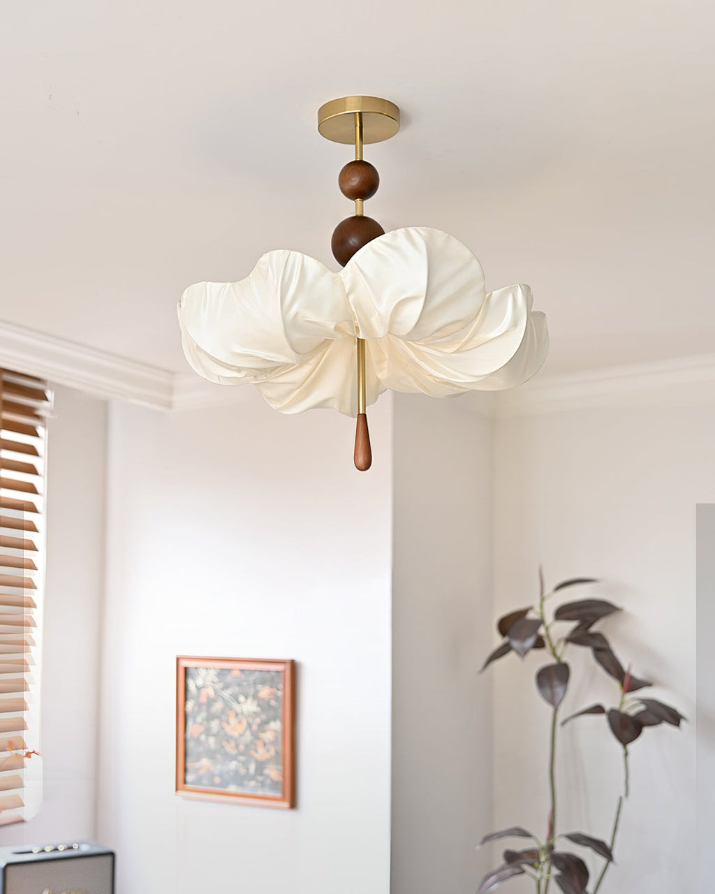 RAVENHURST IRIDESCENT GLASS CEILING LANTERN