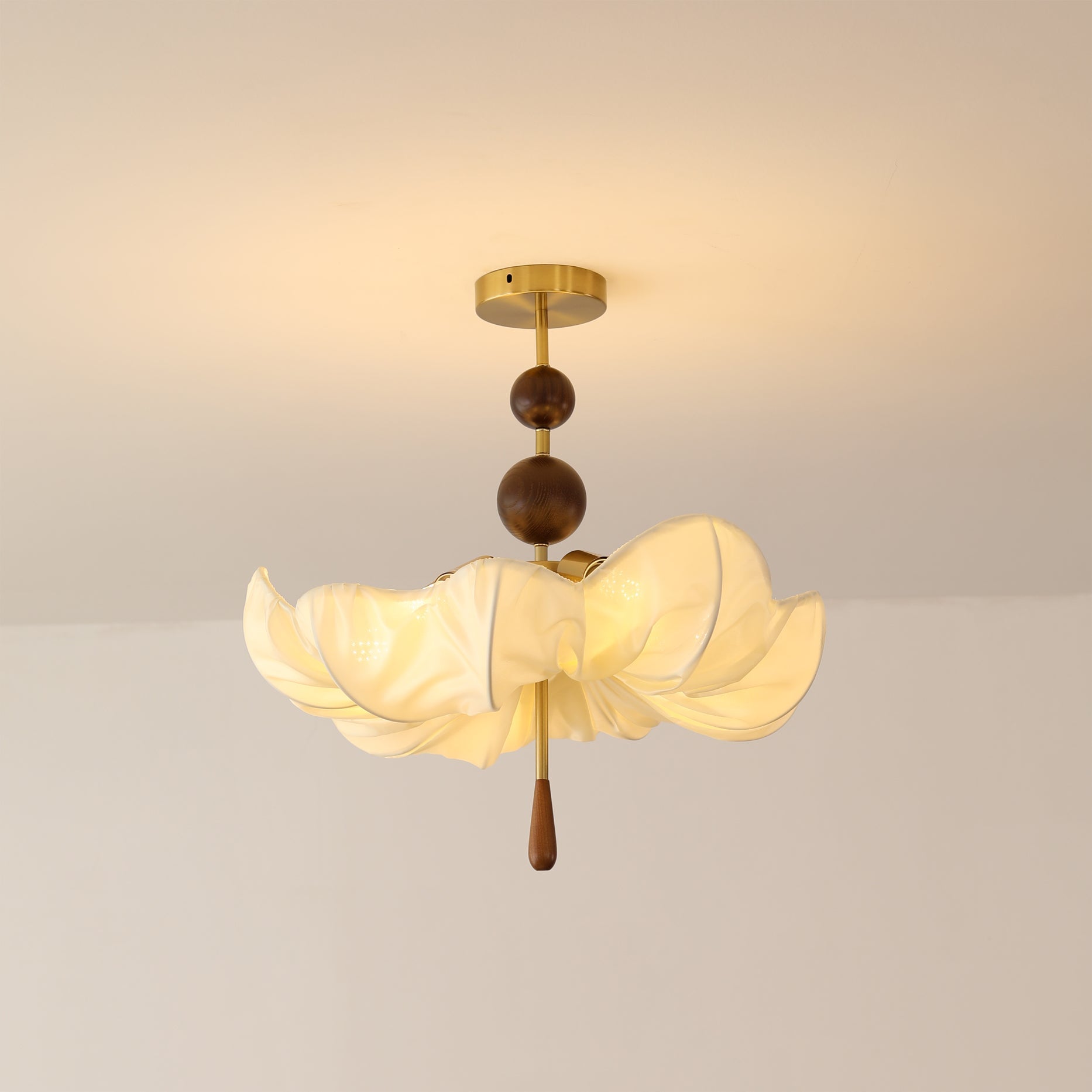 RAVENHURST IRIDESCENT GLASS CEILING LANTERN
