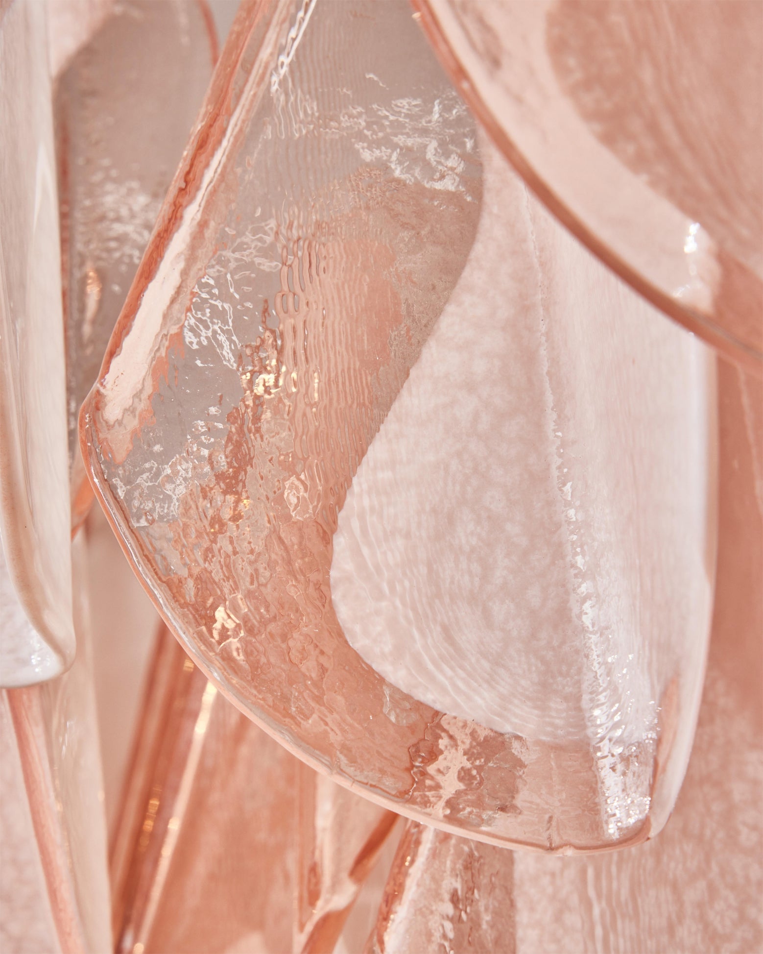 Rosalind Blush Crystal Luminary