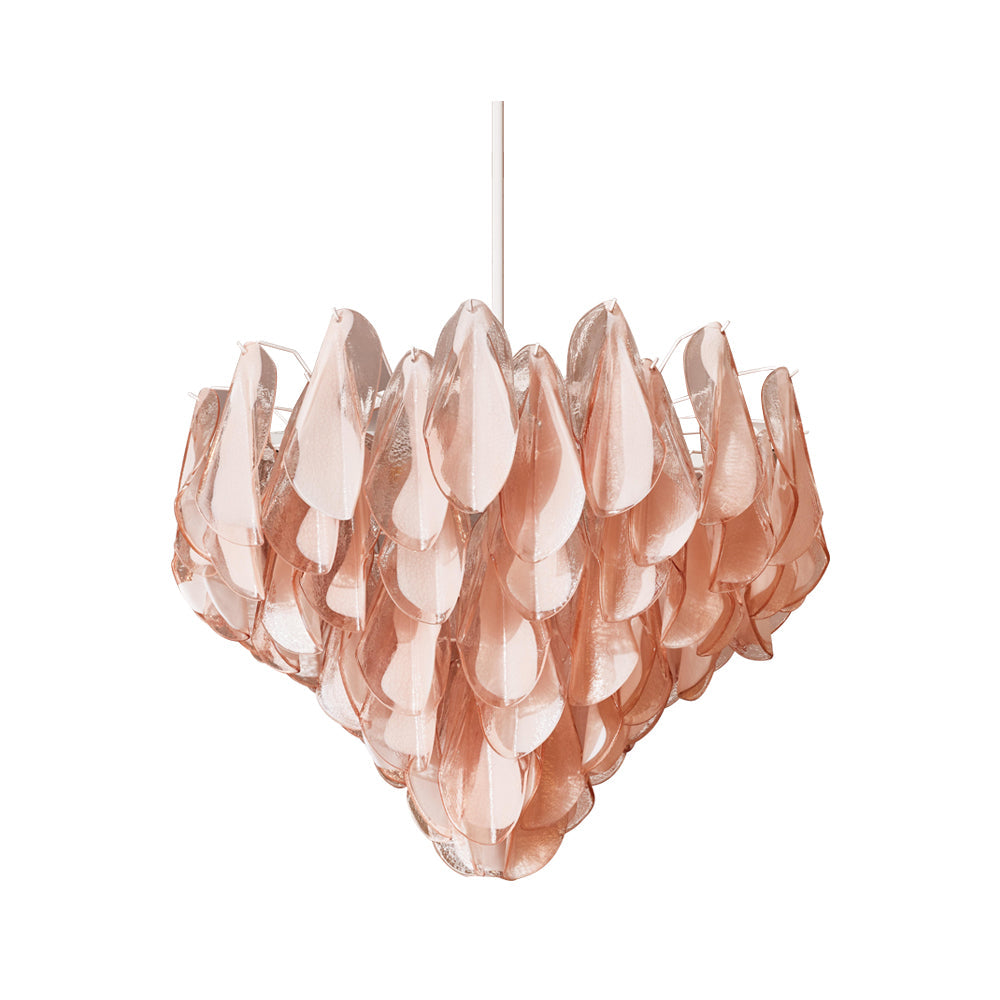 Rosalind Blush Crystal Luminary