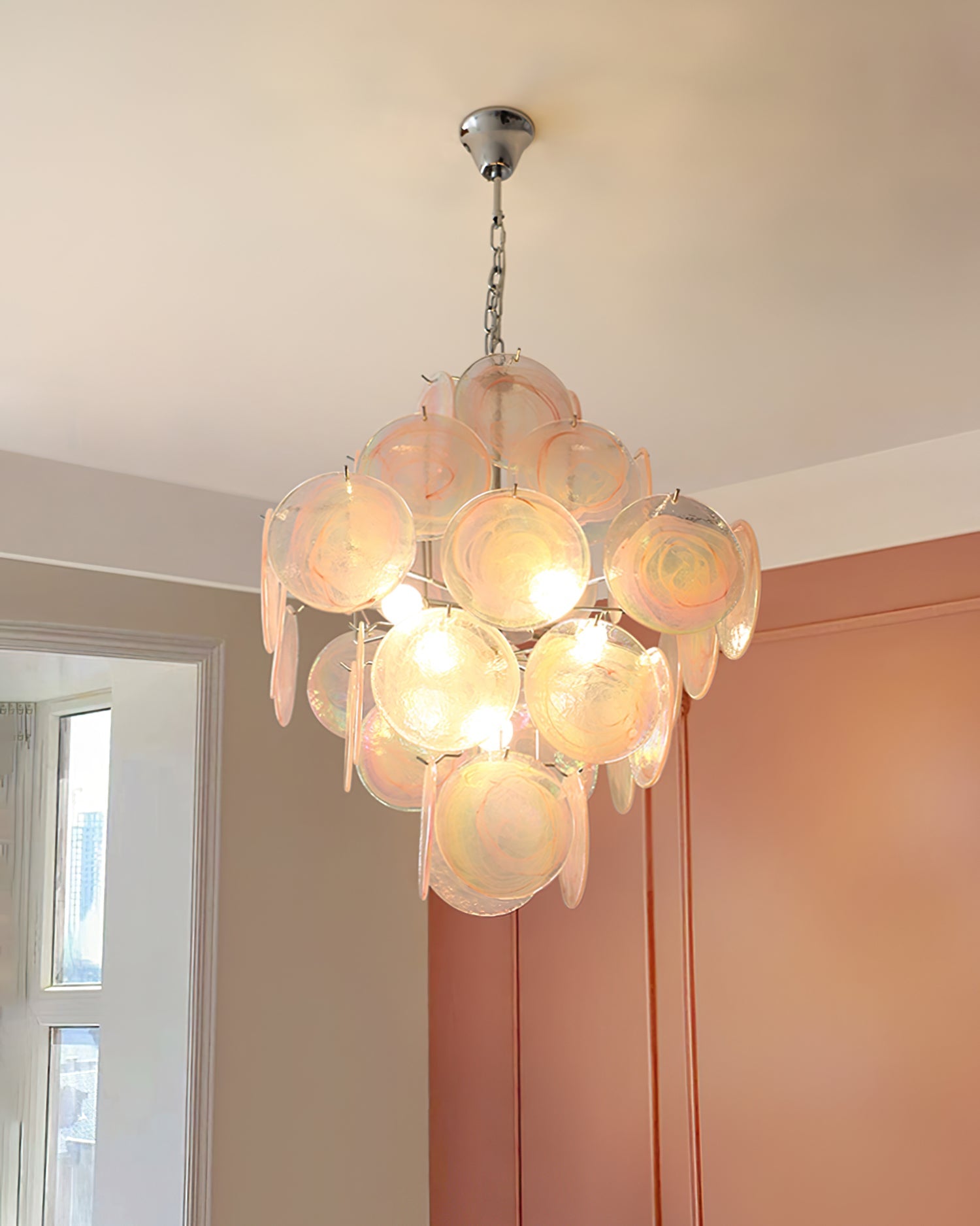 ROSEWATER VISTA CRYSTAL LUMINAIRE