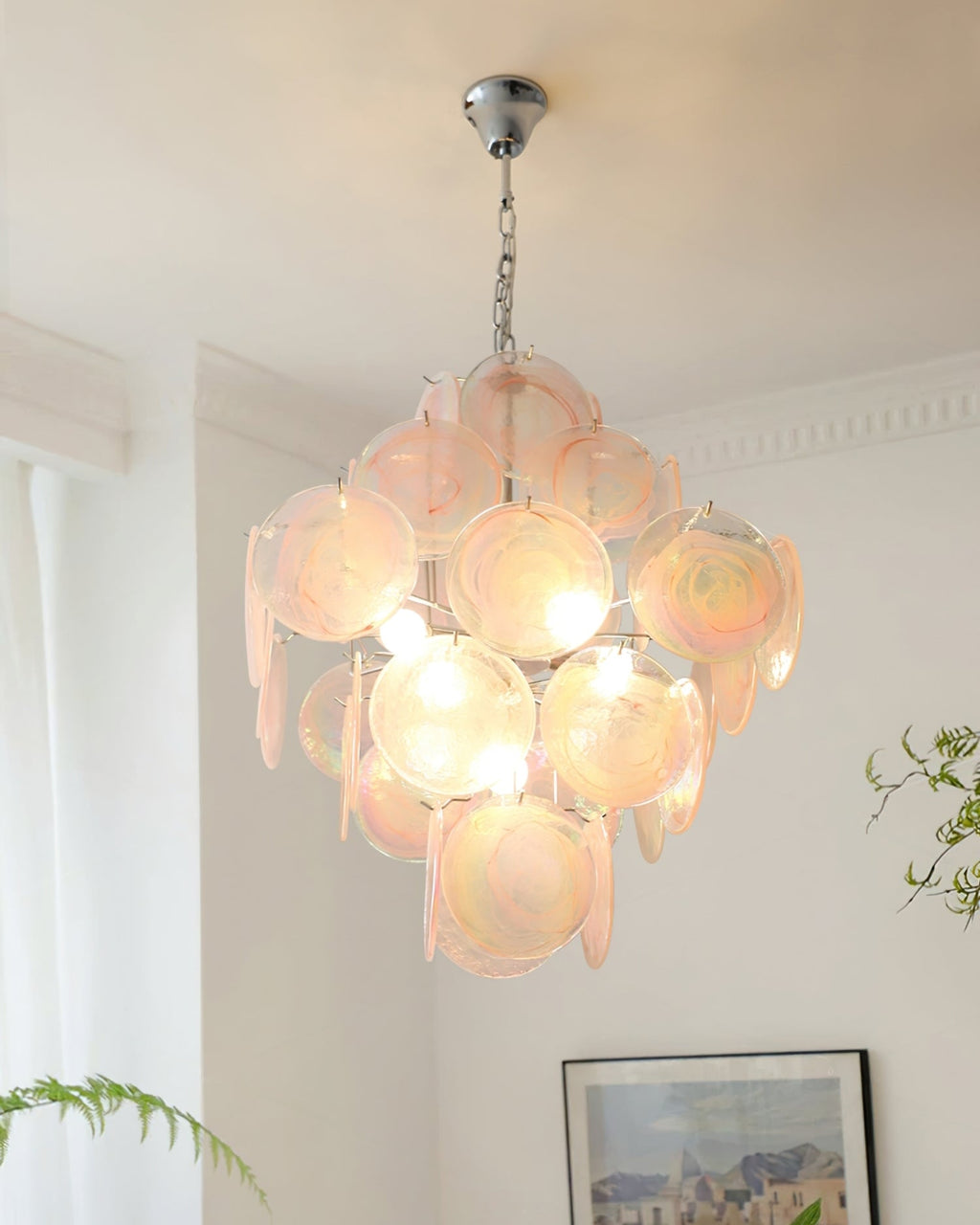 ROSEWATER VISTA CRYSTAL LUMINAIRE