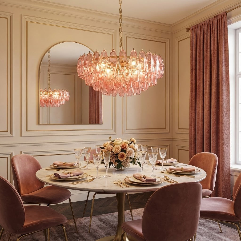 ROSEWICK GEOMETRIC CRYSTAL LUMINAIRE