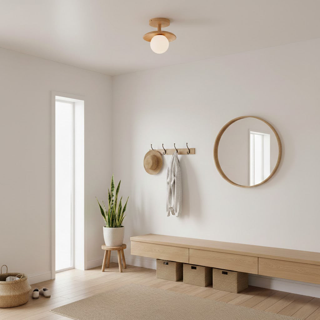 WHITMORE FROSTED GLASS CEILING GLOBE