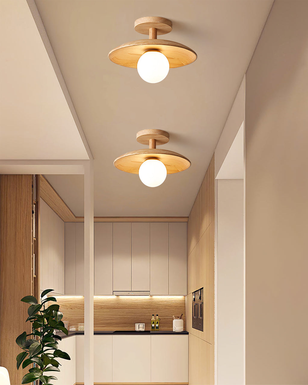WHITMORE FROSTED GLASS CEILING GLOBE