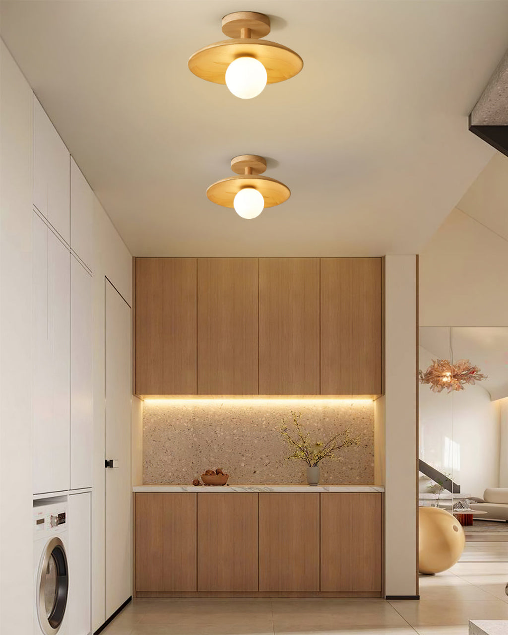 WHITMORE FROSTED GLASS CEILING GLOBE