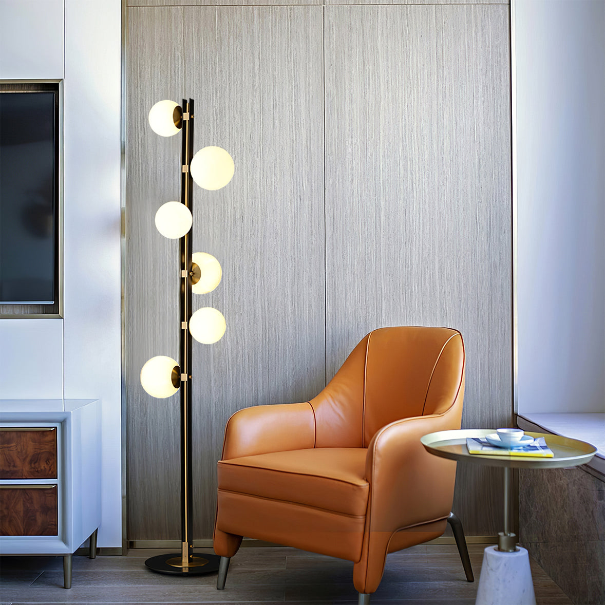 WINTHROP MID-CENTURY COLUMNAR LAMP