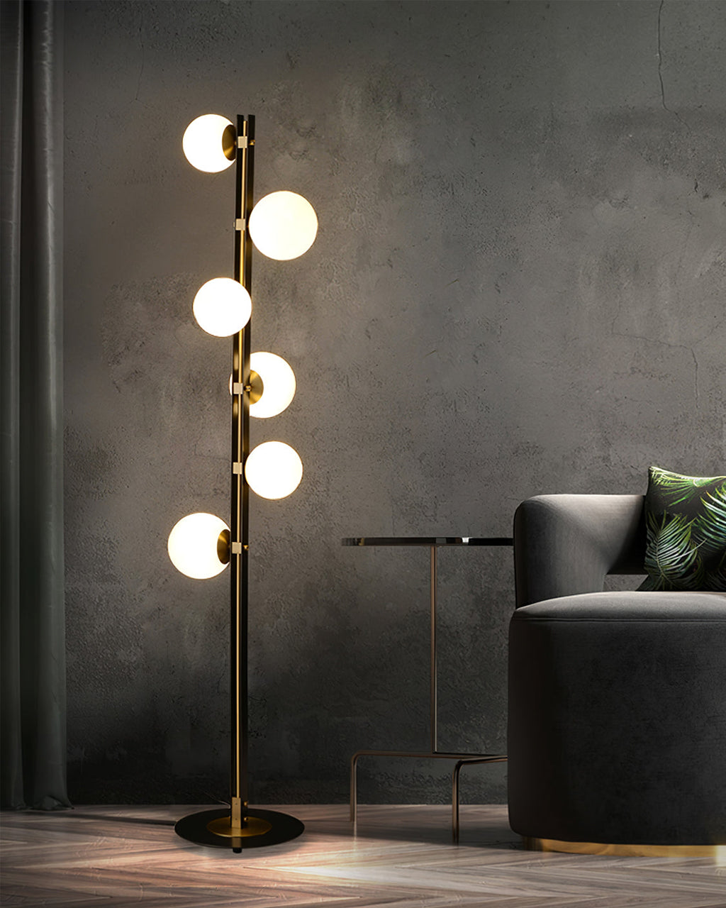 WINTHROP MID-CENTURY COLUMNAR LAMP