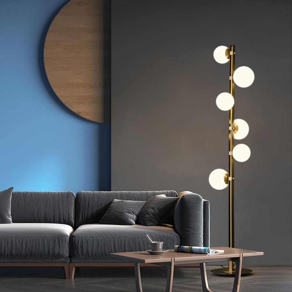 WINTHROP MID-CENTURY COLUMNAR LAMP
