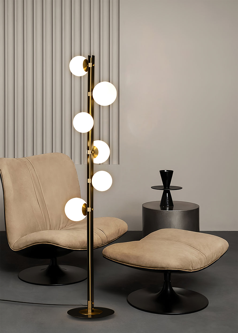 WINTHROP MID-CENTURY COLUMNAR LAMP