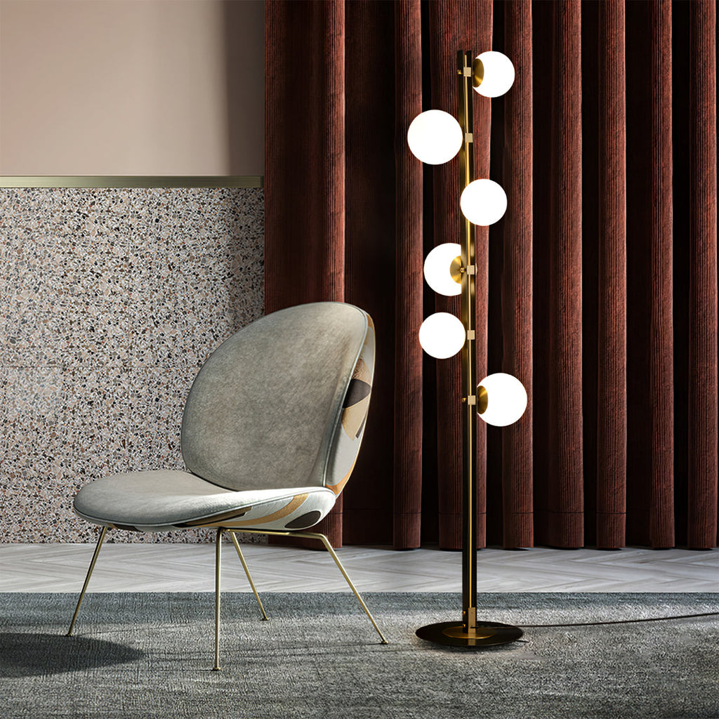 WINTHROP MID-CENTURY COLUMNAR LAMP