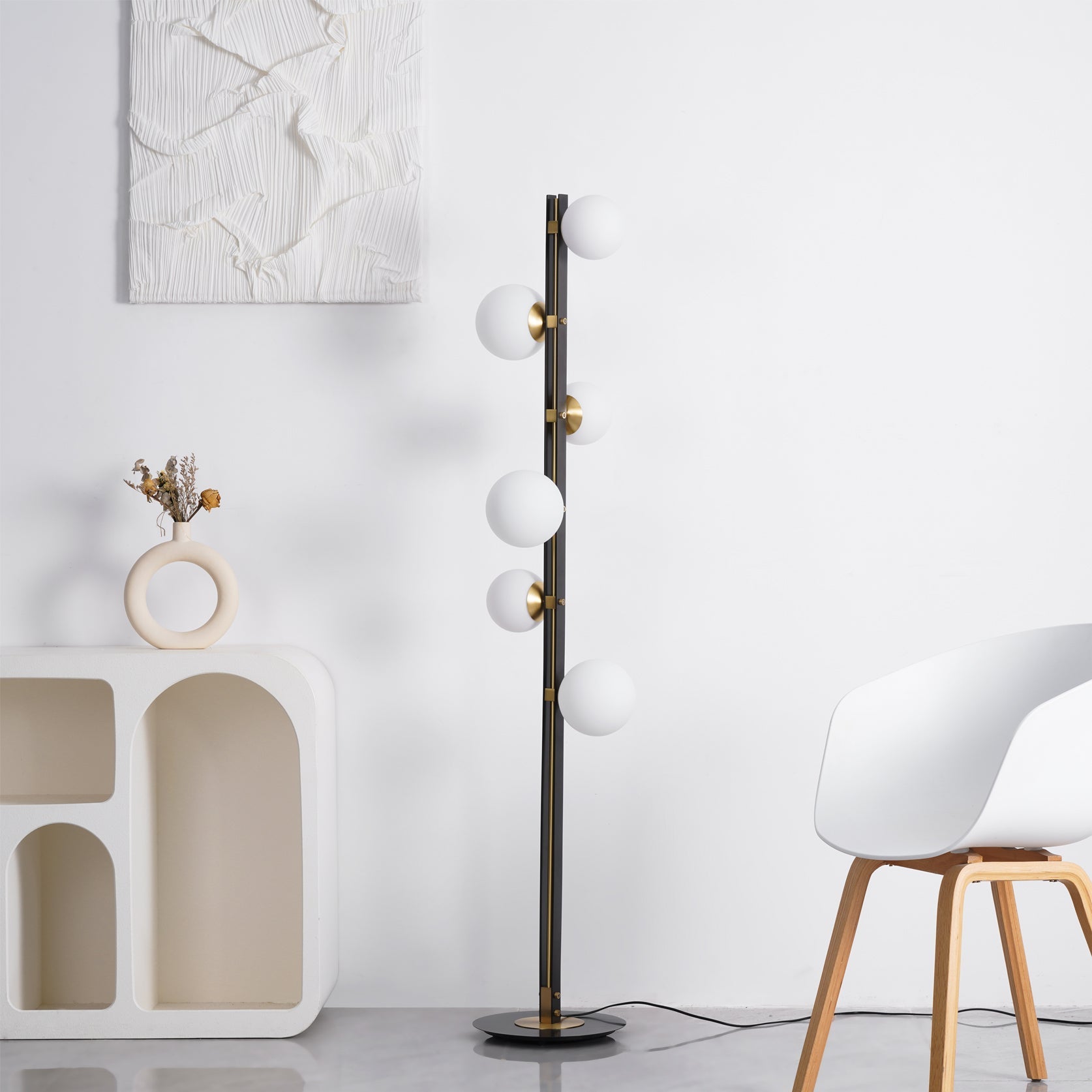 WINTHROP MID-CENTURY COLUMNAR LAMP