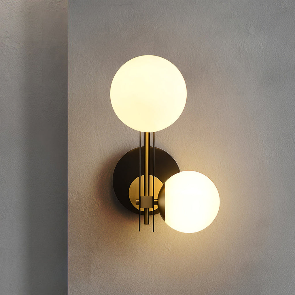 WINTHROP MOONSTONE WALL SCONCE