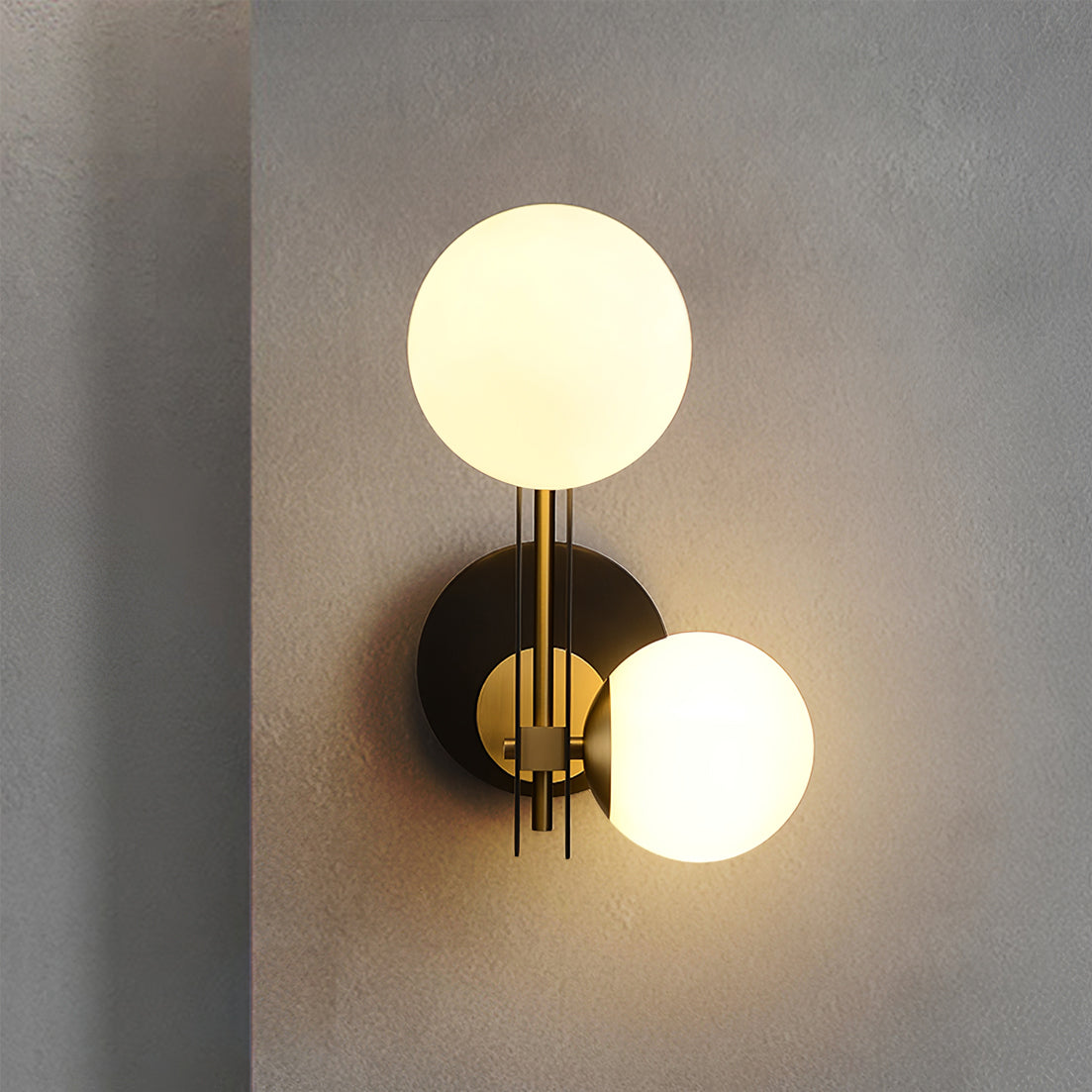 WINTHROP MOONSTONE WALL SCONCE