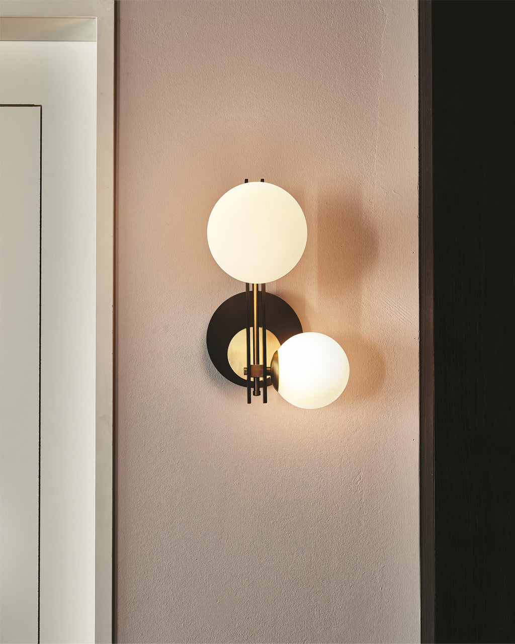 WINTHROP MOONSTONE WALL SCONCE