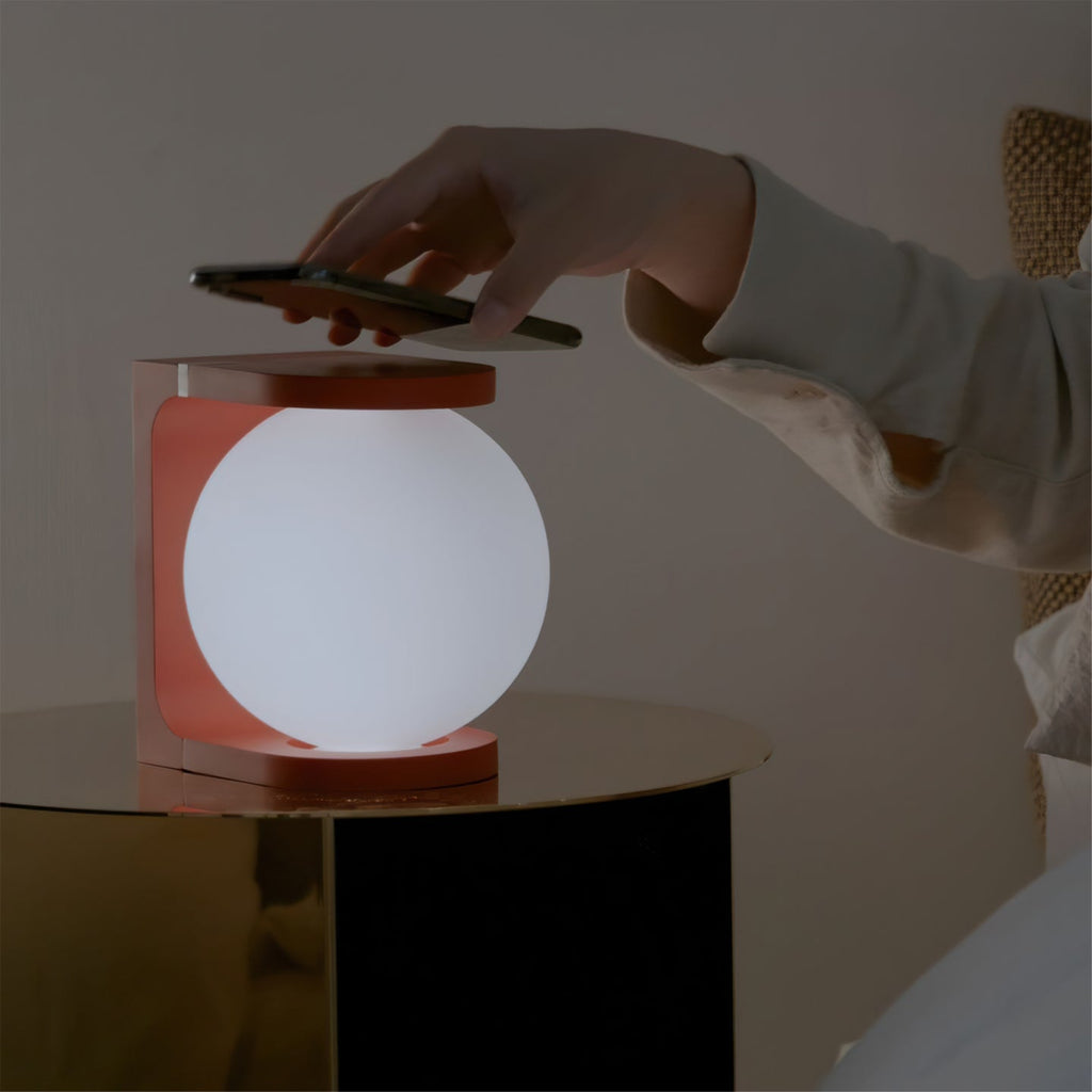 FARNWORTH DISTILLED GLASS TABLE LANTERN