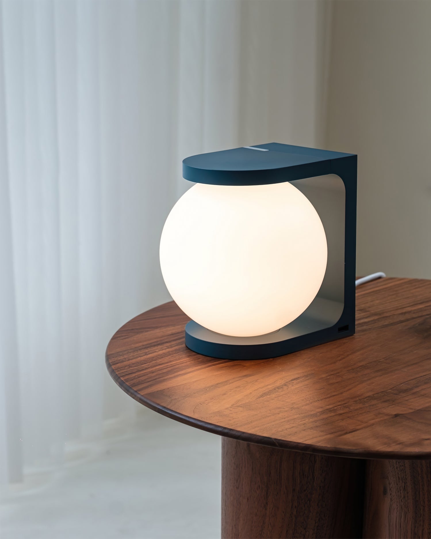 FARNWORTH DISTILLED GLASS TABLE LANTERN