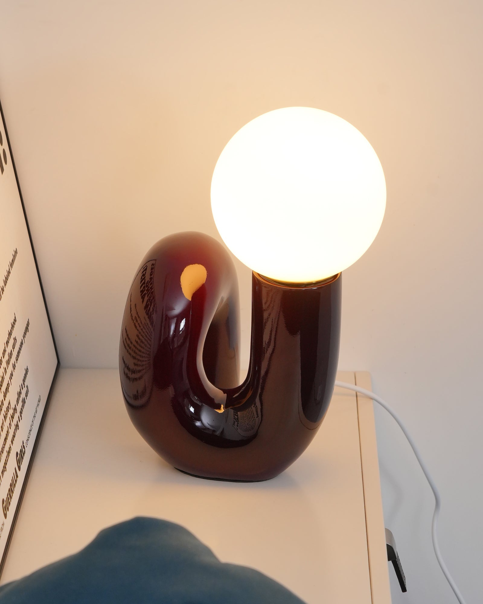 WINTERBOURNE TWISTED GLASS ILLUMINATOR