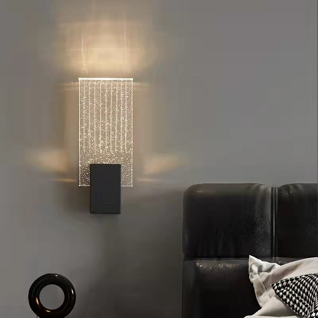 WINTHROP CRYSTAL FOLD WALL SCONCE