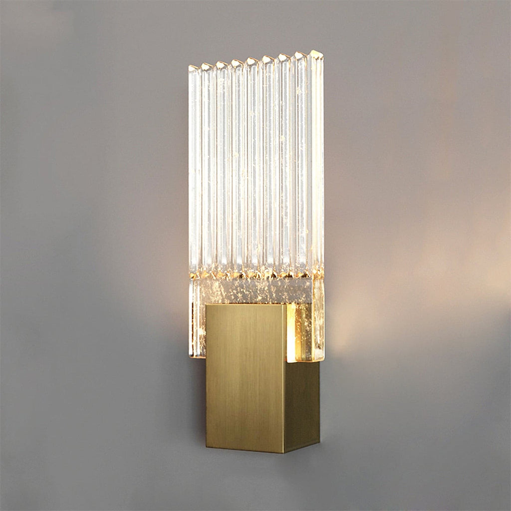 WINTHROP CRYSTAL FOLD WALL SCONCE