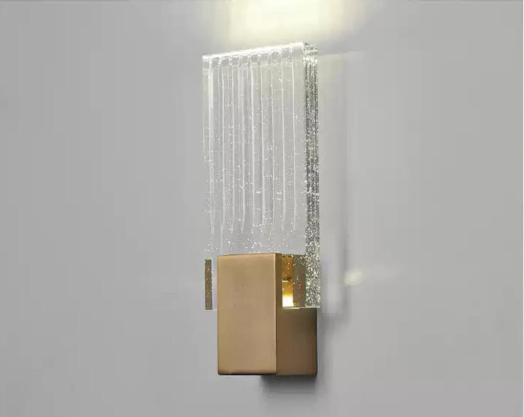 WINTHROP CRYSTAL FOLD WALL SCONCE