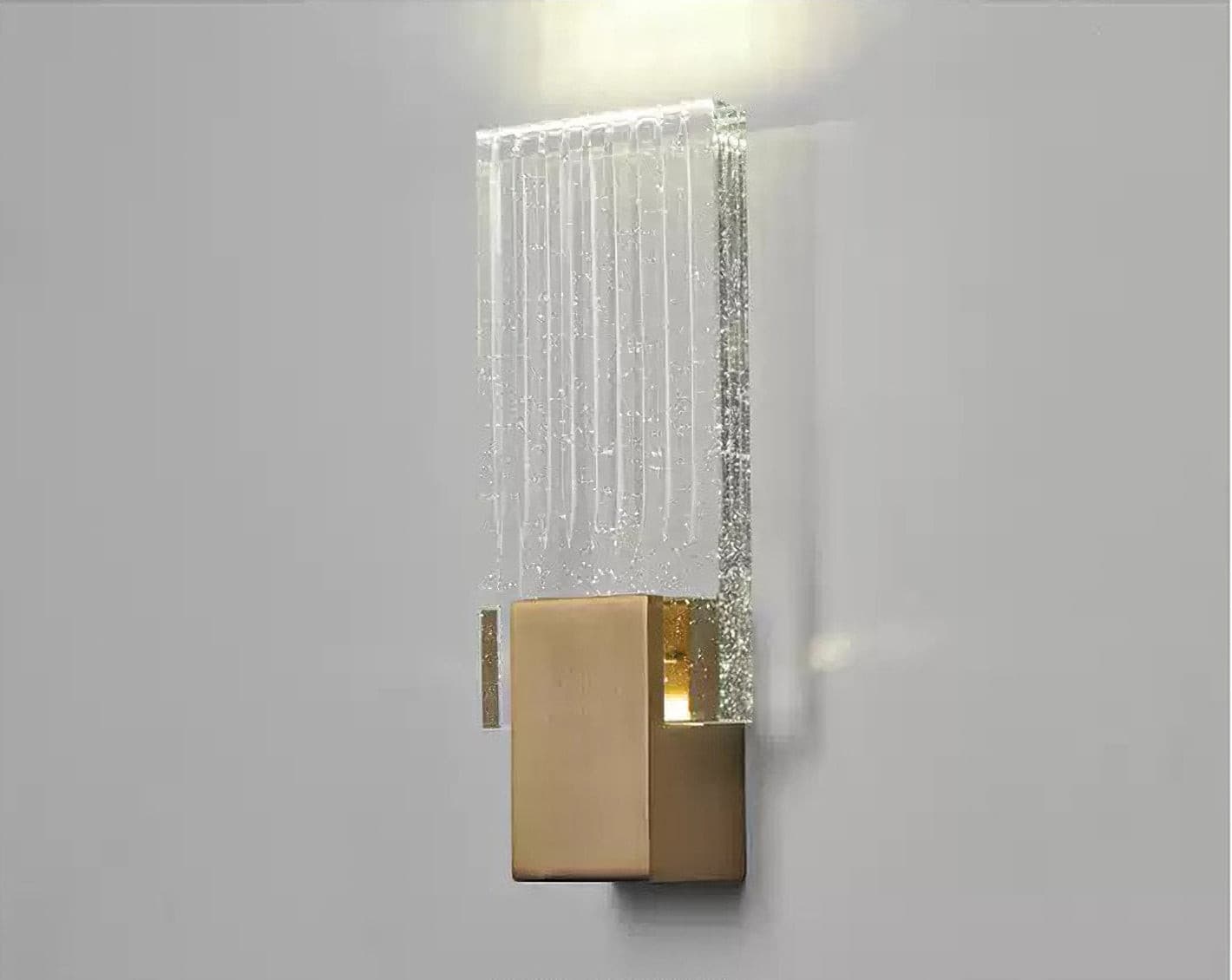 WINTHROP CRYSTAL FOLD WALL SCONCE