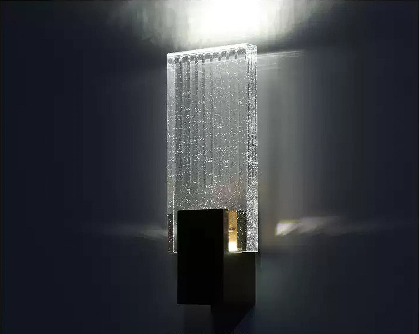 WINTHROP CRYSTAL FOLD WALL SCONCE