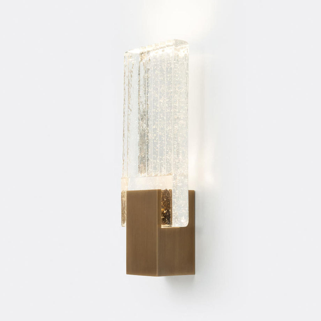 WINTHROP CRYSTAL FOLD WALL SCONCE