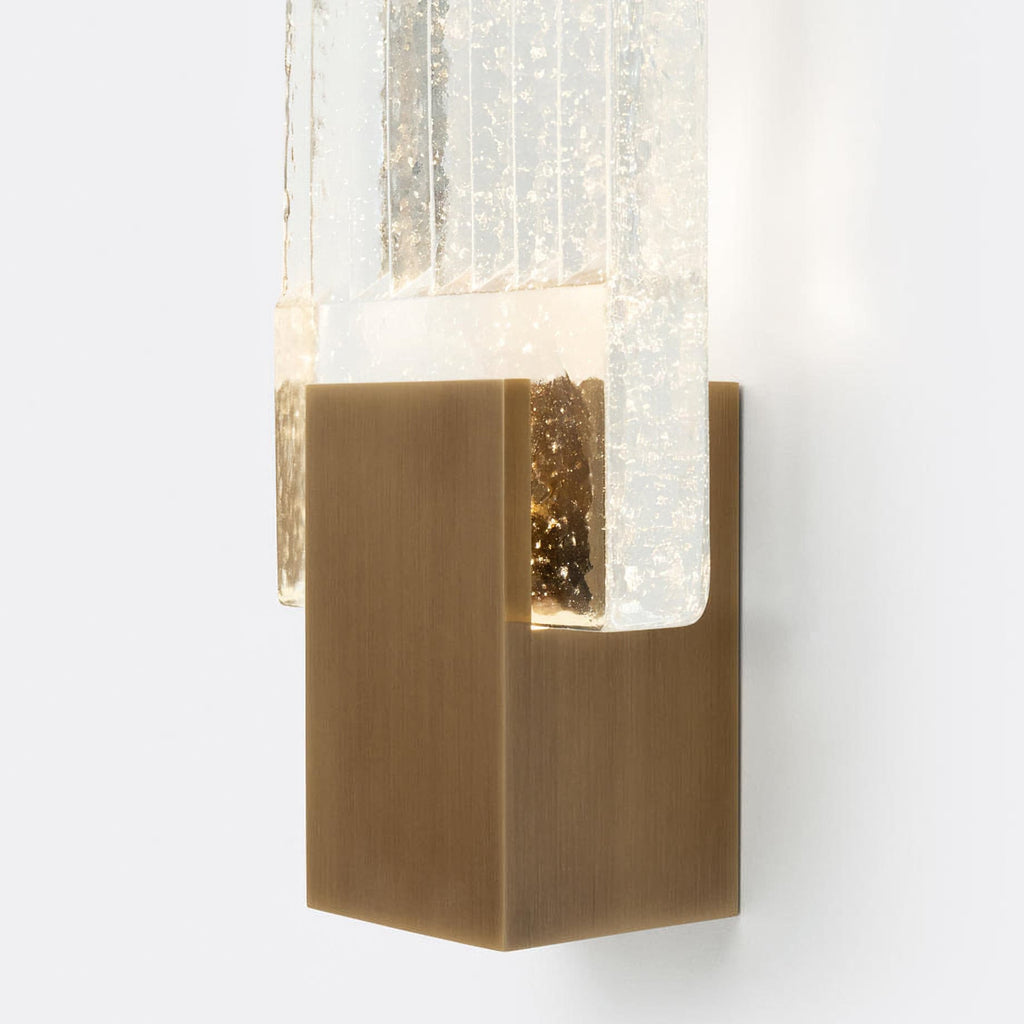 WINTHROP CRYSTAL FOLD WALL SCONCE