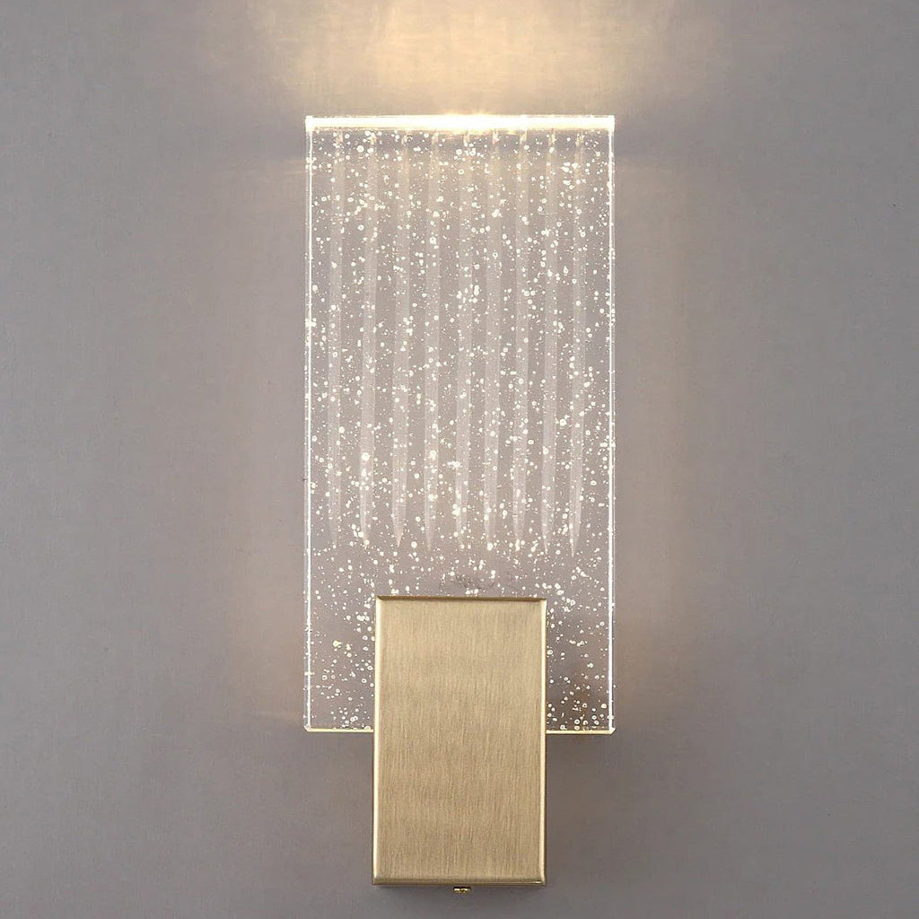 WINTHROP CRYSTAL FOLD WALL SCONCE