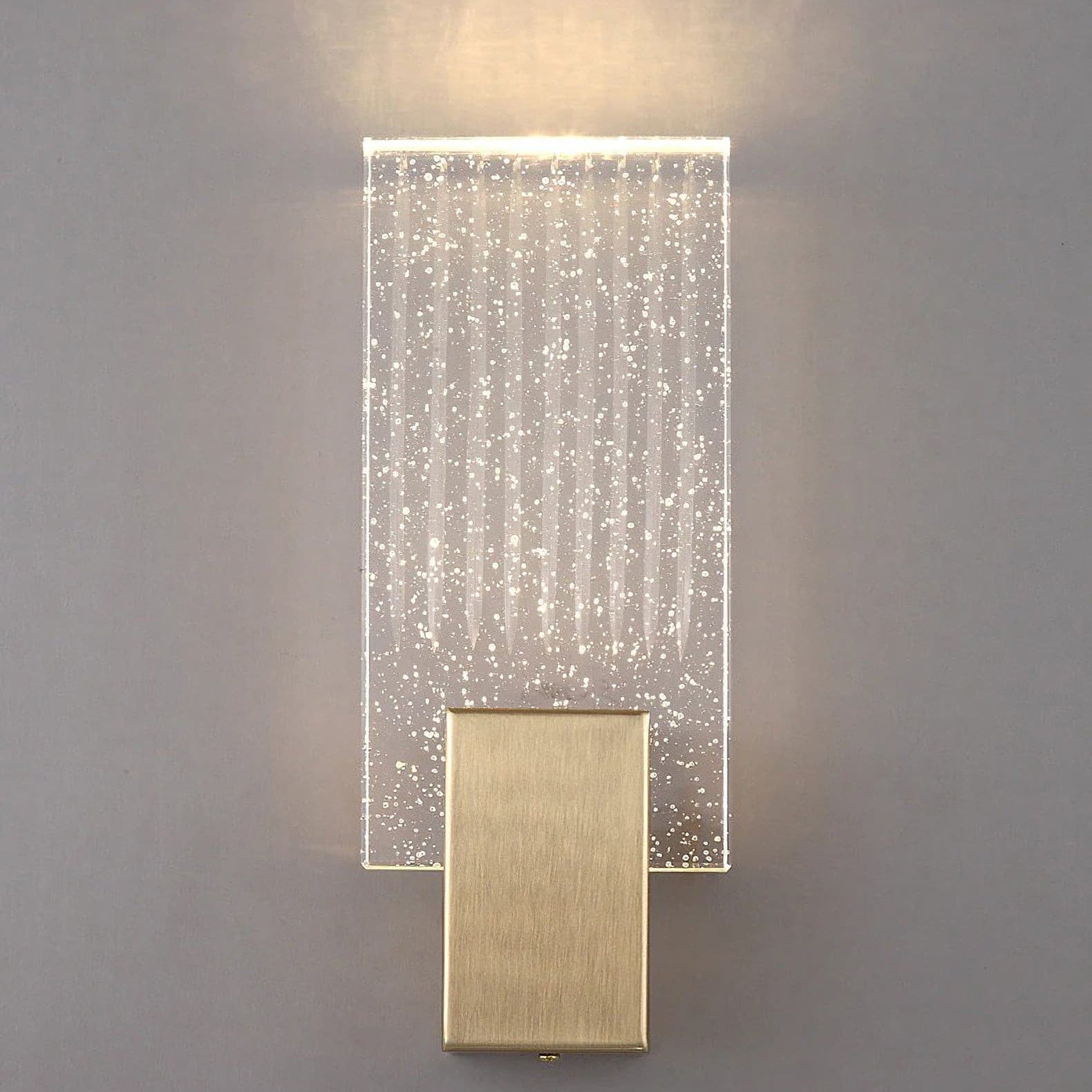 WINTHROP CRYSTAL FOLD WALL SCONCE
