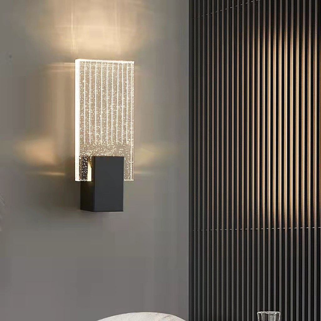 WINTHROP CRYSTAL FOLD WALL SCONCE