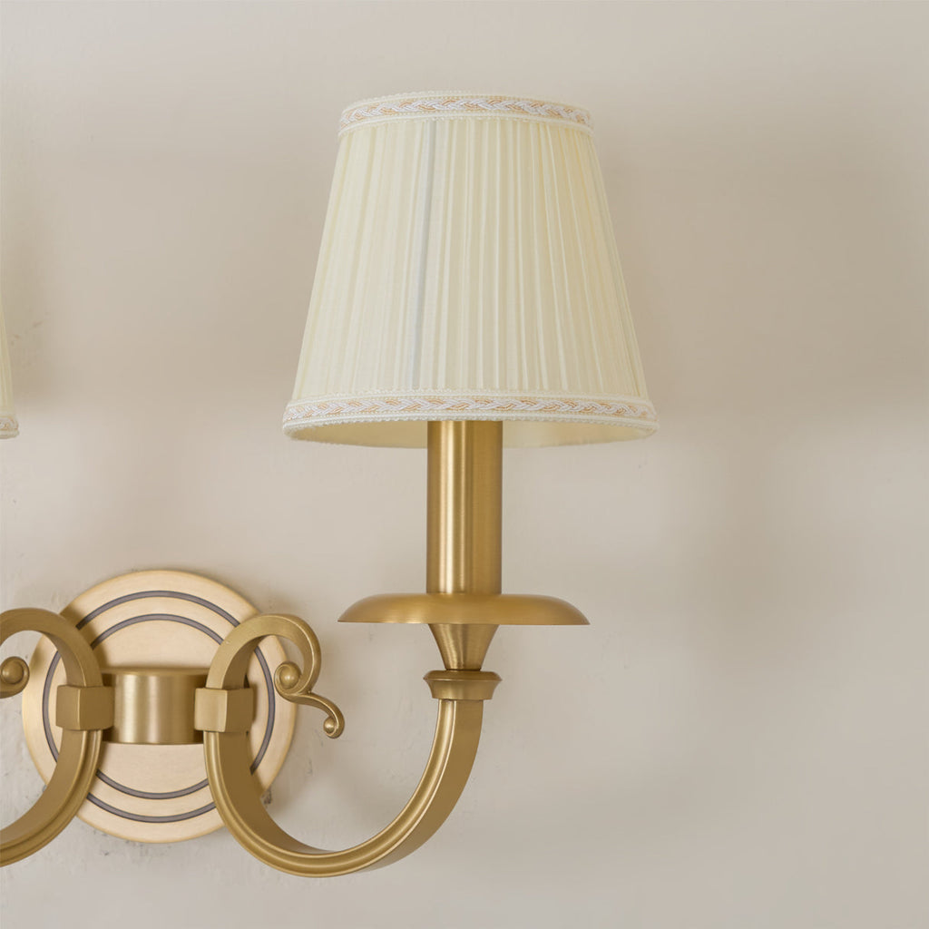 CHARING CROSS FOLDING BRASS WALL SCONCE