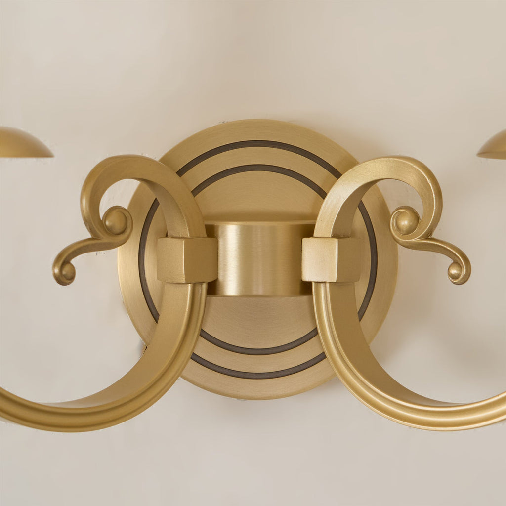 CHARING CROSS FOLDING BRASS WALL SCONCE