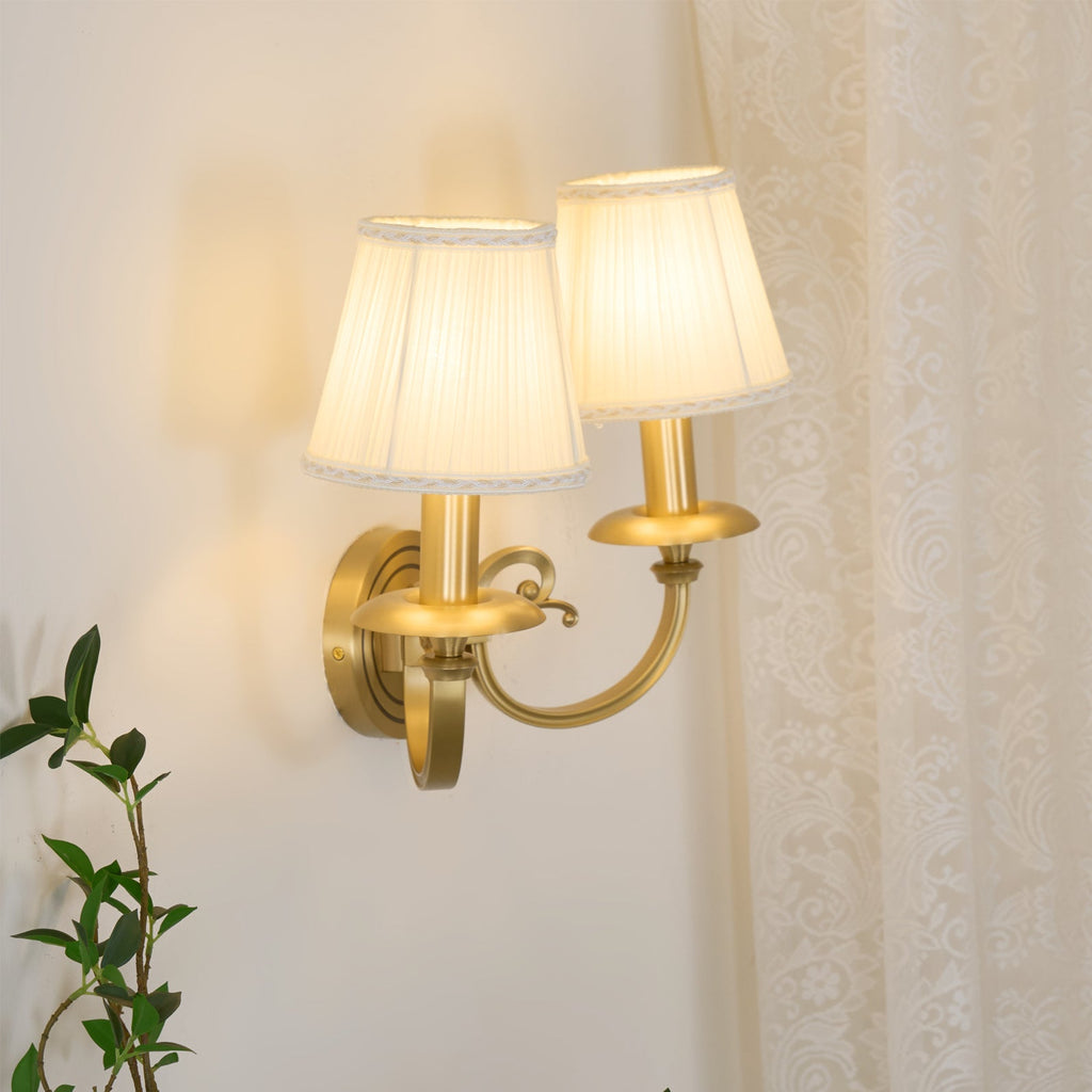 CHARING CROSS FOLDING BRASS WALL SCONCE