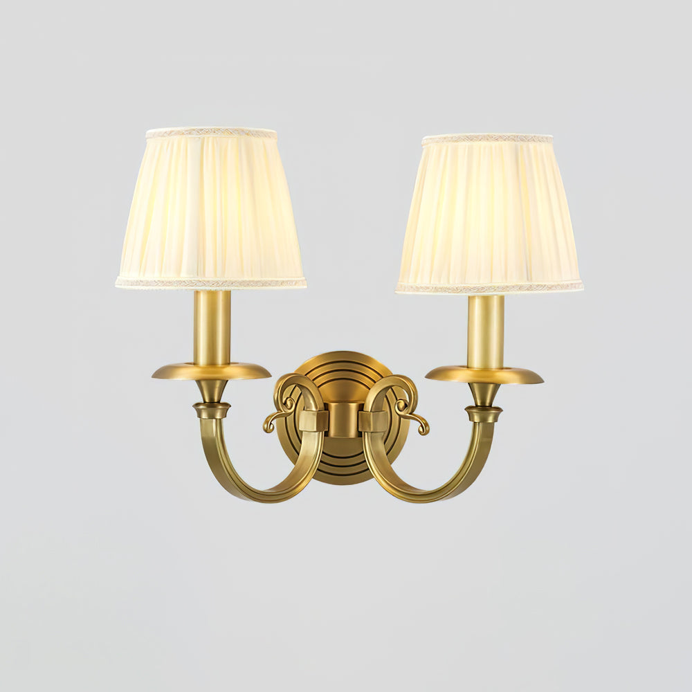 CHARING CROSS FOLDING BRASS WALL SCONCE