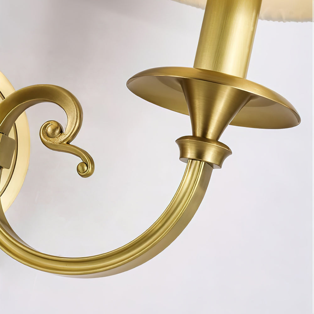 CHARING CROSS FOLDING BRASS WALL SCONCE