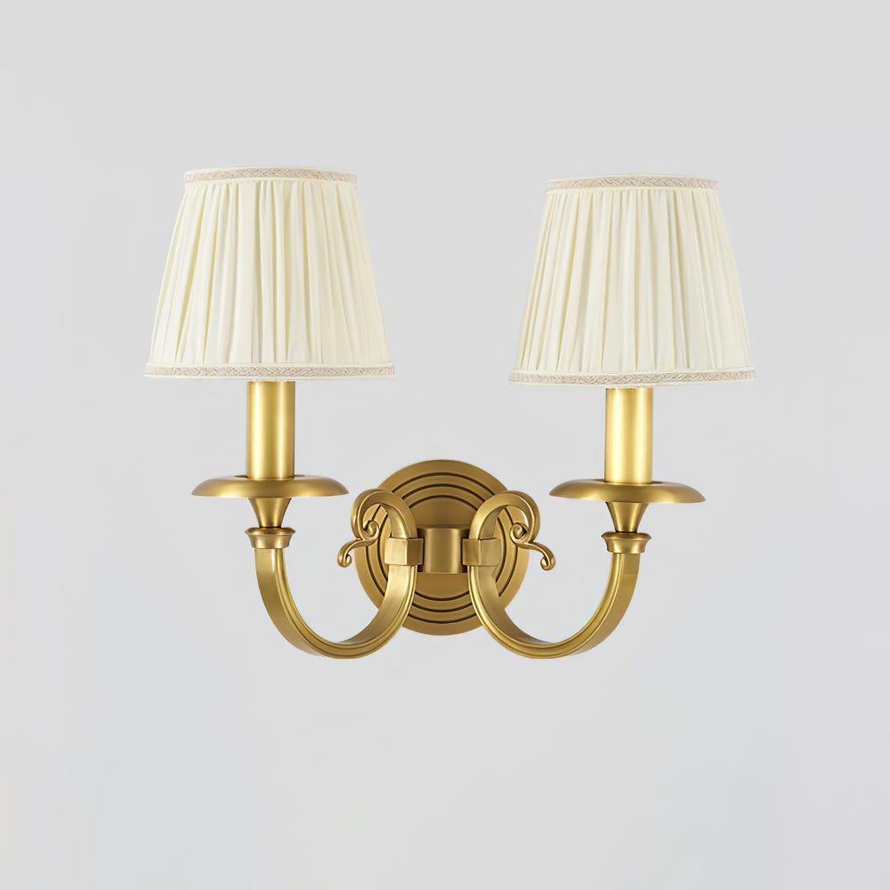 CHARING CROSS FOLDING BRASS WALL SCONCE