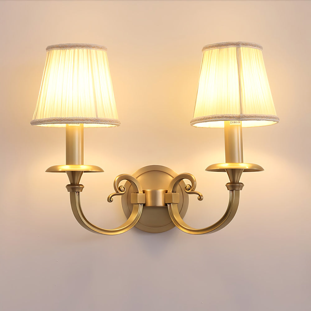 CHARING CROSS FOLDING BRASS WALL SCONCE