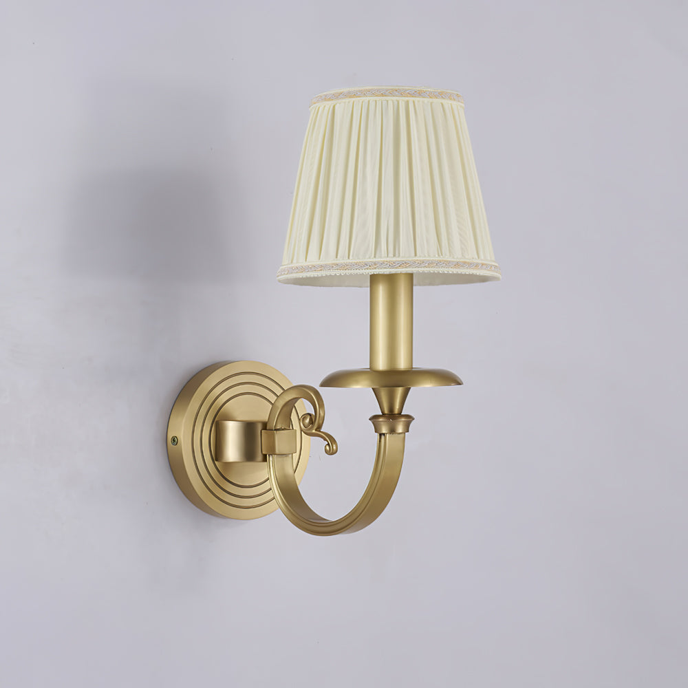 CHARING CROSS FOLDING BRASS WALL SCONCE