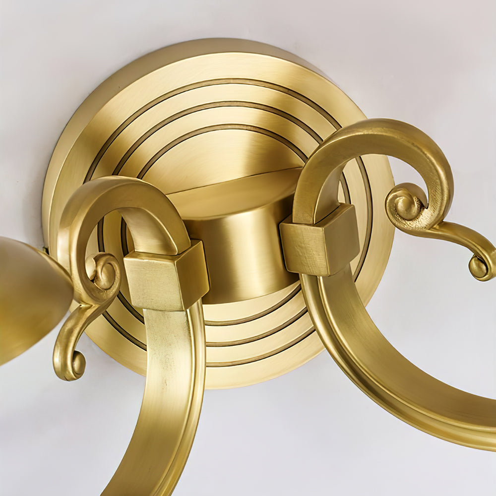 CHARING CROSS FOLDING BRASS WALL SCONCE