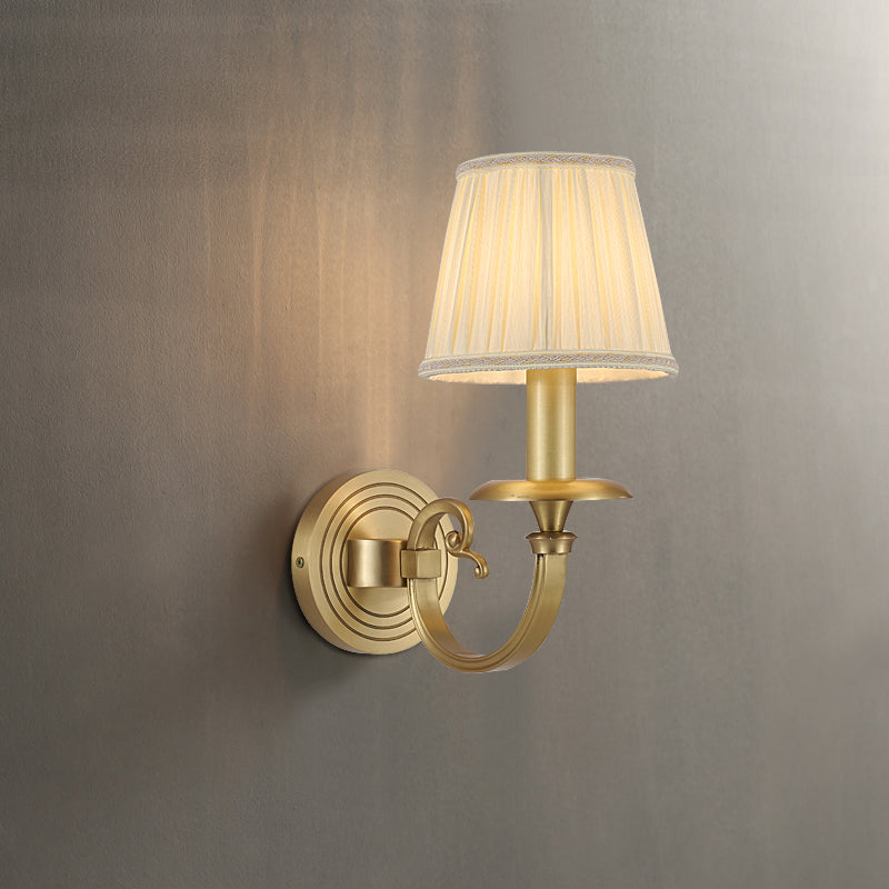 CHARING CROSS FOLDING BRASS WALL SCONCE