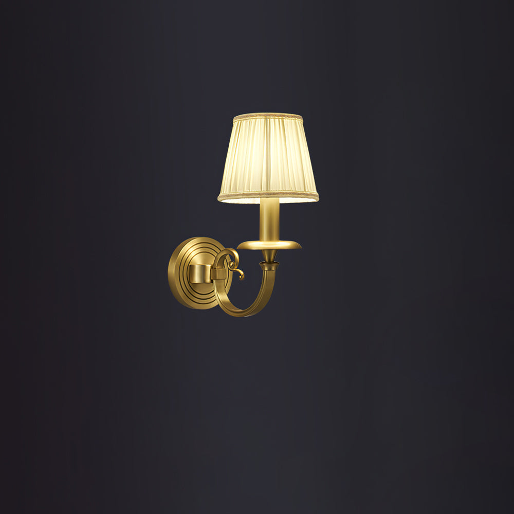 CHARING CROSS FOLDING BRASS WALL SCONCE